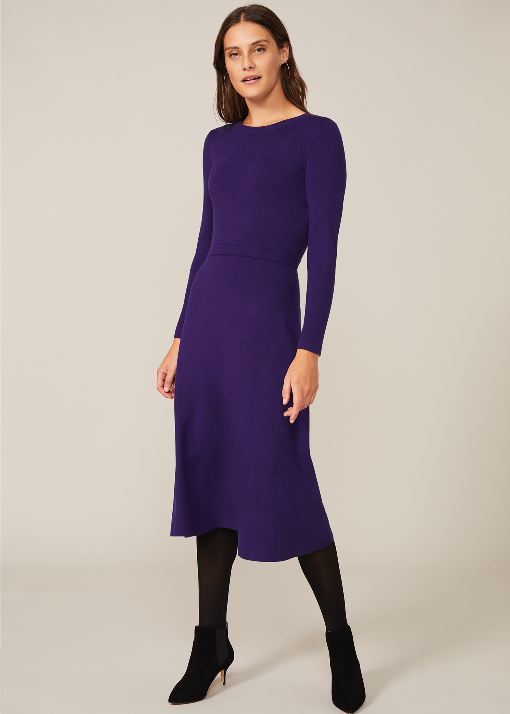 Mel Fit And Flare Midi Dress | Phase Eight